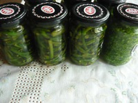 Черемша из чеснока.