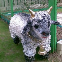 СКУЛЬПТУРЫ ДЛЯ САДА ИЗ МОНТАЖНОЙ ПЕНЫ