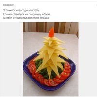 "Елочки" к новогоднему столу.