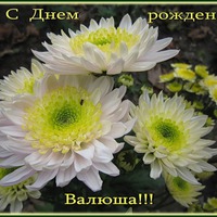 Сегодня поздравляем Валечку!