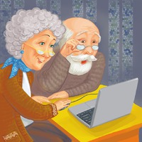 (Конкурс) Бабка, Дед и Интернет.
