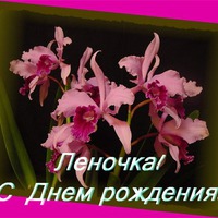 С ДНЕМ РОЖДЕНИЯ ЛЕНОЧКА!