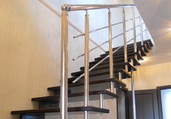 Больцевые лестницы: расчёт шага, выбор конструкции