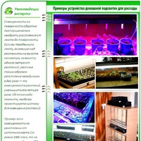 Подсветка для рассады: сравнение вариантов + мастер-классы по изготовлению своими руками