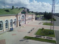 Вокзал в Абакане.