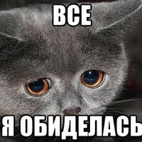 Я обиделась!!!