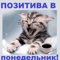 Заряд хорошего настроения не помешает никому и никогда!)))