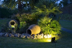 Садовые светильники в ландшафтном дизайне