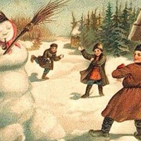 Любопытная история: зачем на Руси лепили снеговиков...