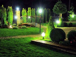 Разновидности садового освещения