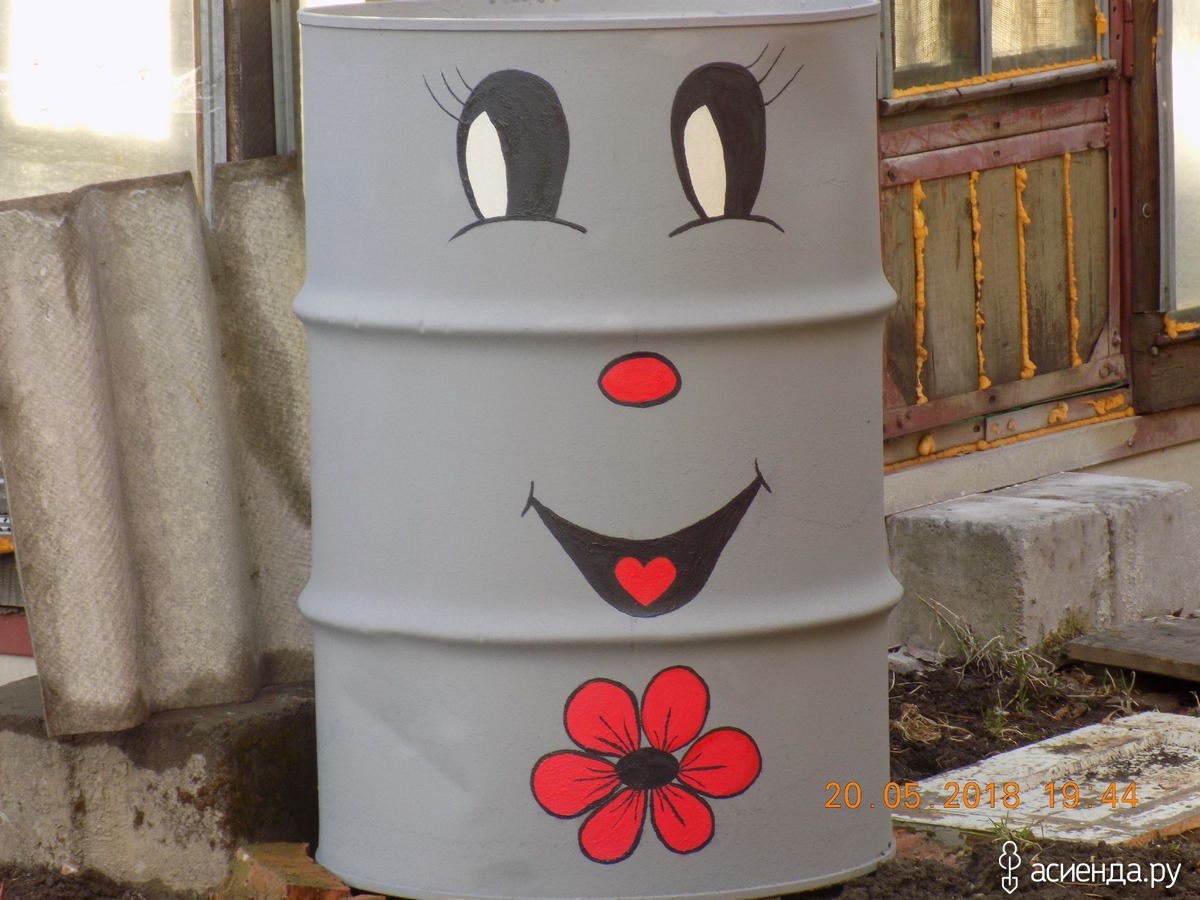 Мордочки на бочках