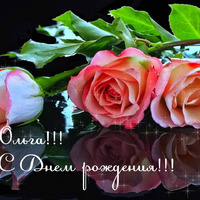 С днем рождения Ольга!