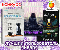 Конкурс "Лучший пользователь января" на Diets.ru
